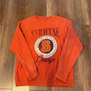 Syracuse University Orange Vintage Style Crewneck Sweater